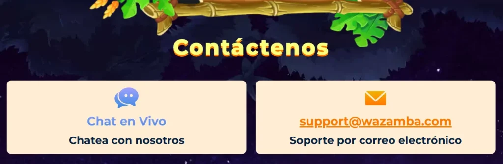 Soporte y contacto tras registrarte